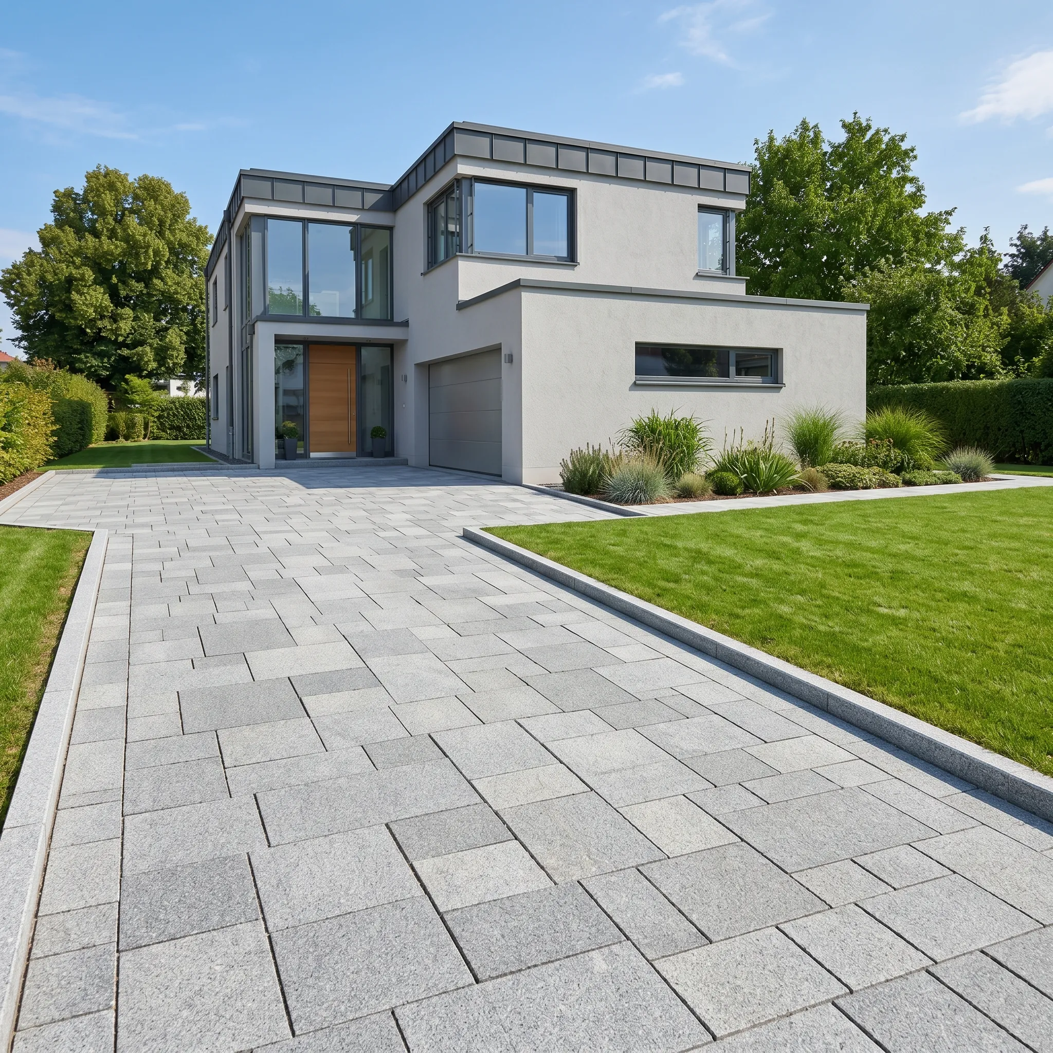 Pflasterarbeiten Einfahrt